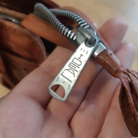 Retro Mexican satchel from the 70s-80s, unique, vintage, genuine leather, Aztec - Picture 3 of 15